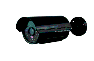 Camera infrarouge Vision la nuit à 30m, étanche, WDR