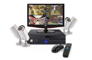 Vidéo PC-Business 4 cameras Pack video surveillance